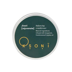 natural rejuvenating and balancing conditioner in an aluminium tub by ksoni.