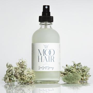 natural and plastic free sea salt spray by moo hair.