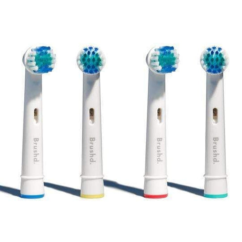 Recyclable toothbrush heads.