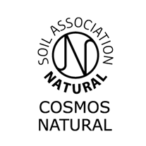 soil association and cosmos logo