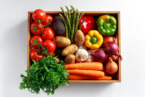 organic fruit and vegetable box online.