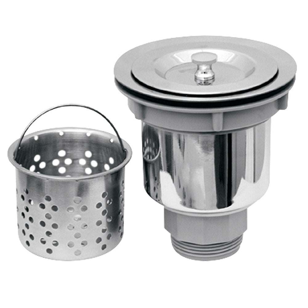 Whitehaus Nrnw35a Ss 3 1 2 Stainless Steel Kitchen Sink Basket Strainer