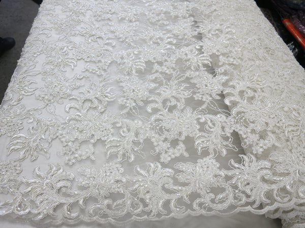 beaded lace by the yard