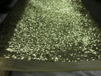 Fabric Universe Gold allover Teardrop Sequin Fabric Sold By The Yard # 00356