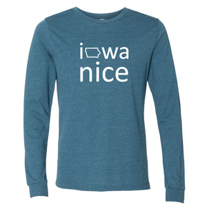 Iowa Nice Long Sleeve T-Shirt