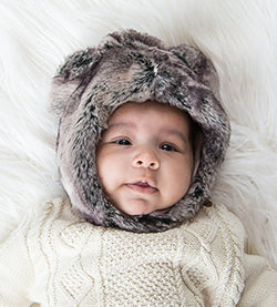 infant fur hat