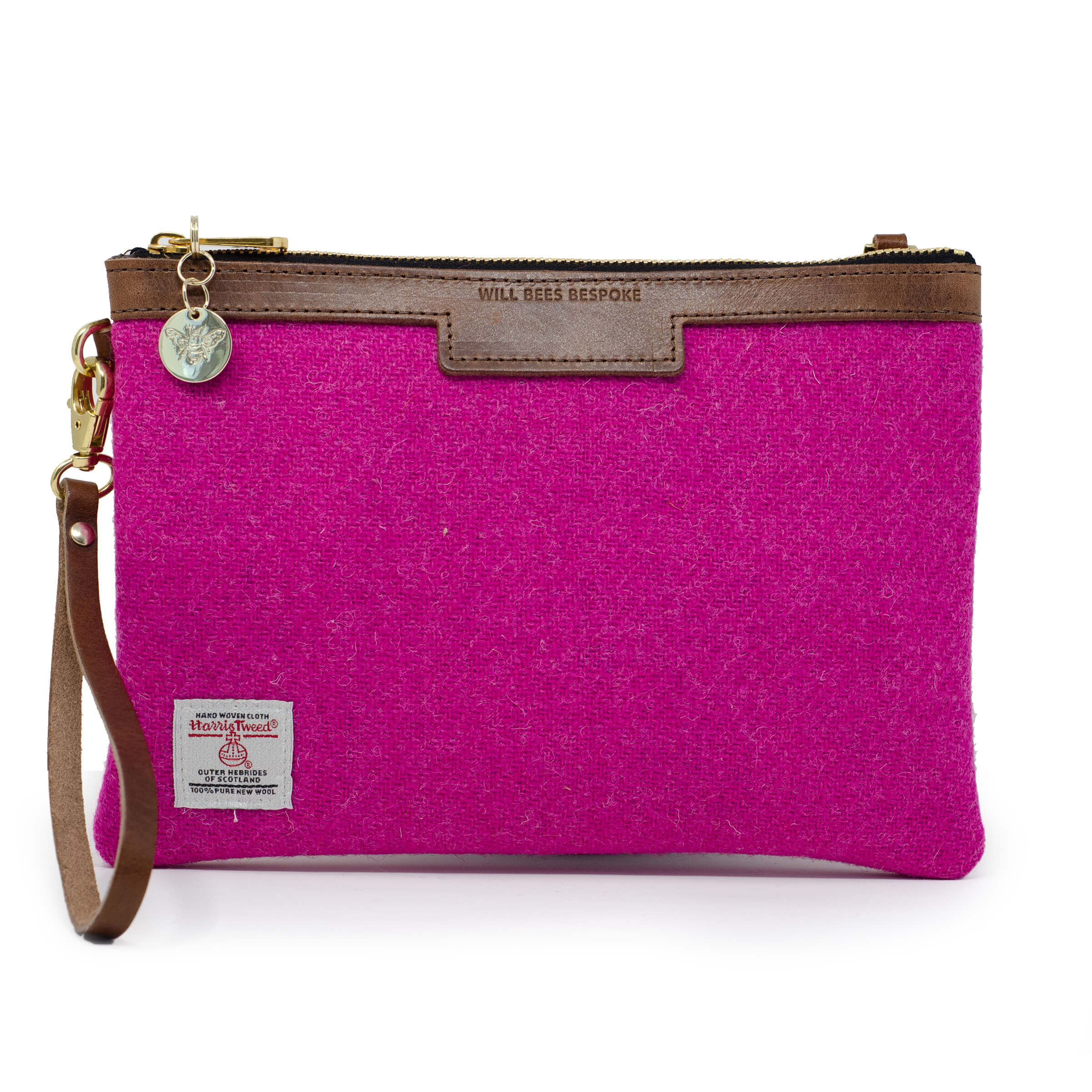 bright pink clutch