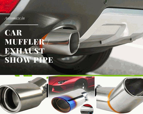 car muffler or exhaust show pipe