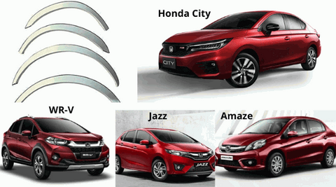 Fender trim for honda cars