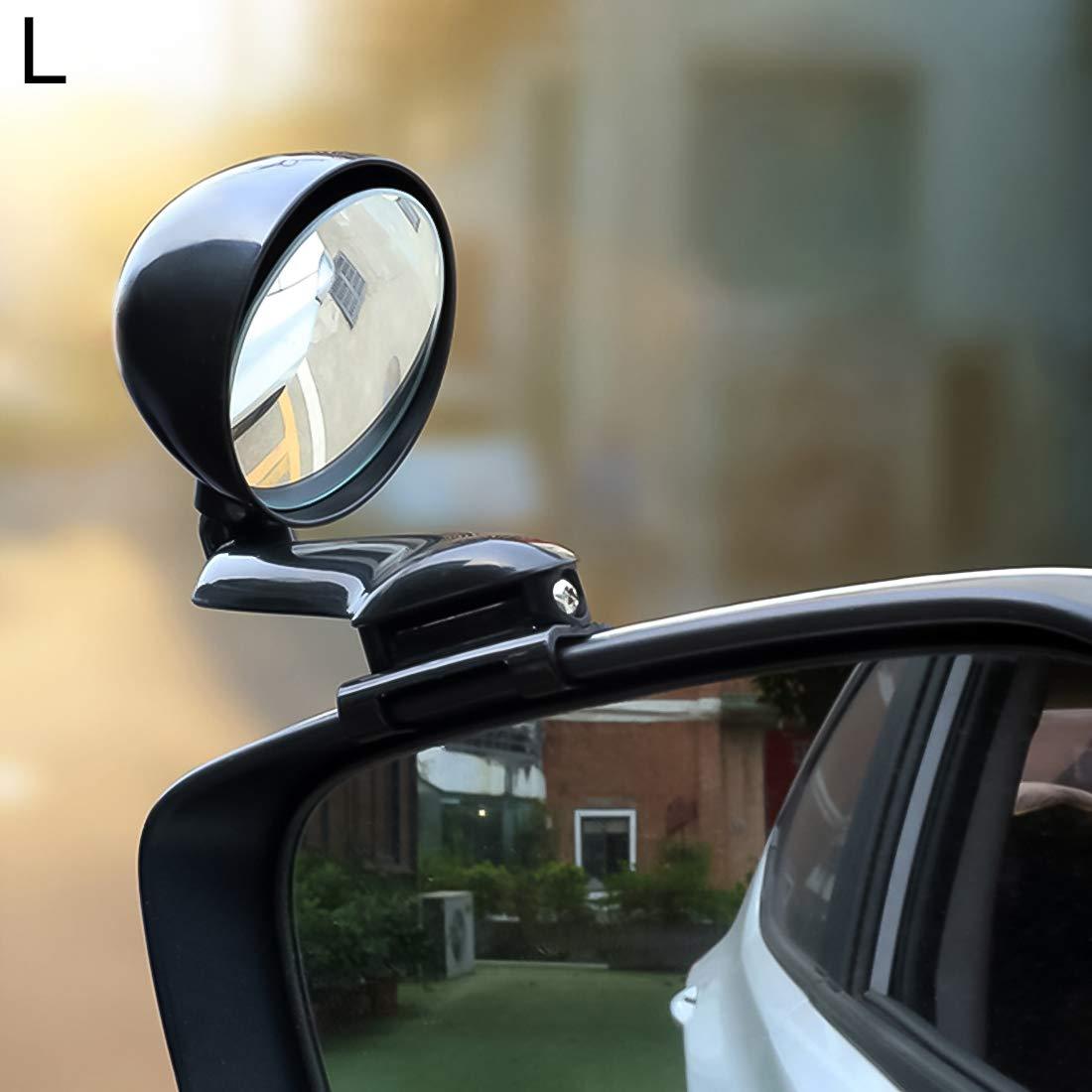 360 Degree Adjustable Blind Spot Parking Mirror For Left Side Mirror 3r 094