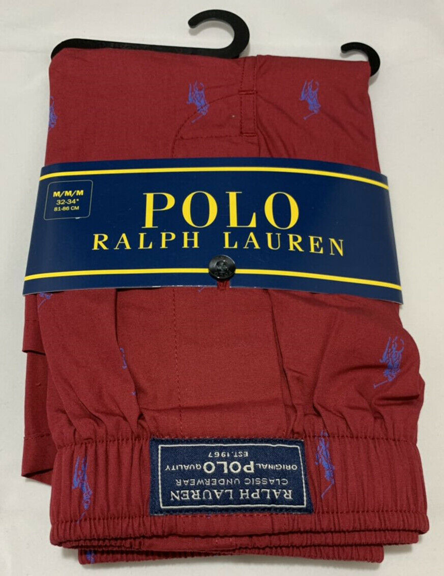 Polo Ralph Lauren Mens Boxer Pony Classic Fit Cotton Underwear S M L XL ...