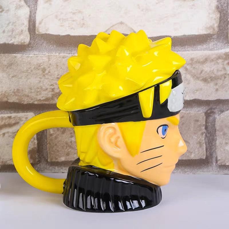 naruto ceramic travel mug