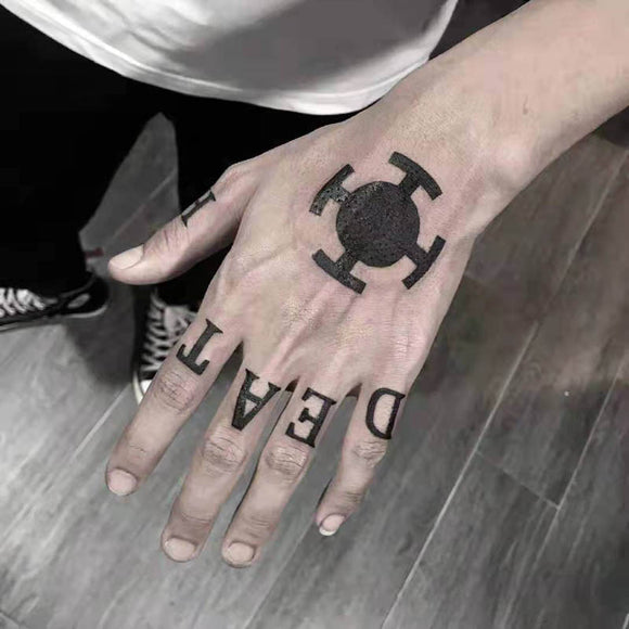 Grim Reaper Death Tattoo On Left Half Sleeve