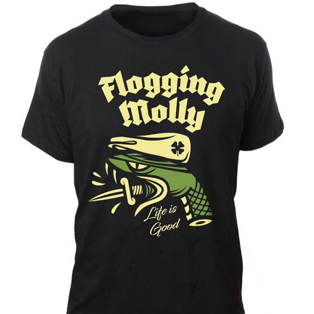 Snake Head Tour Tee Official Flogging Molly Store