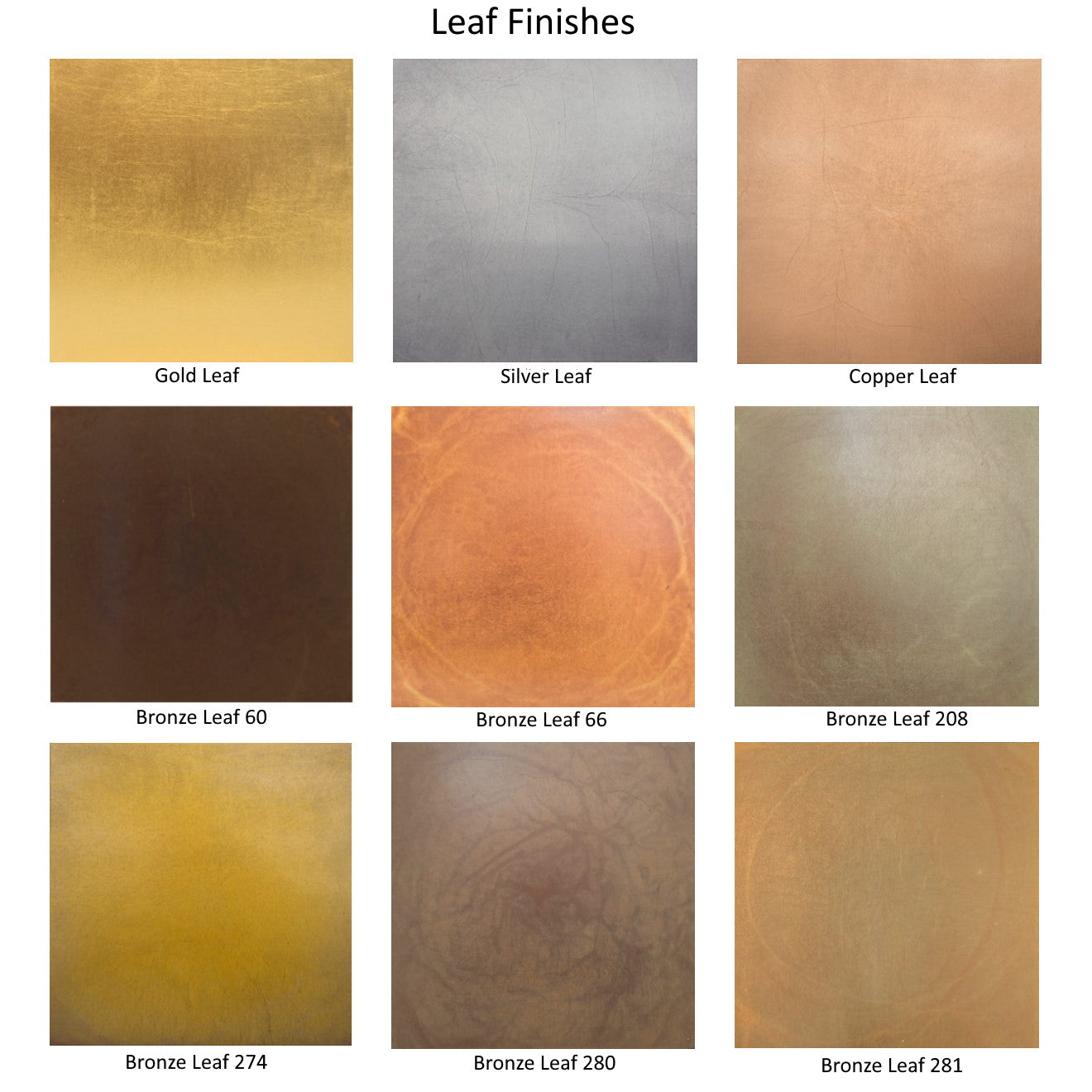 Leaf Finishes