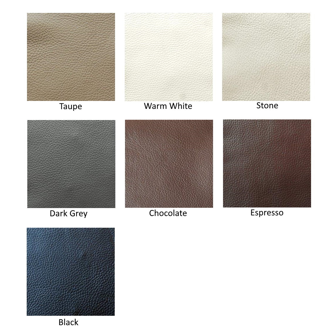 Luxe Leather Collection Samples