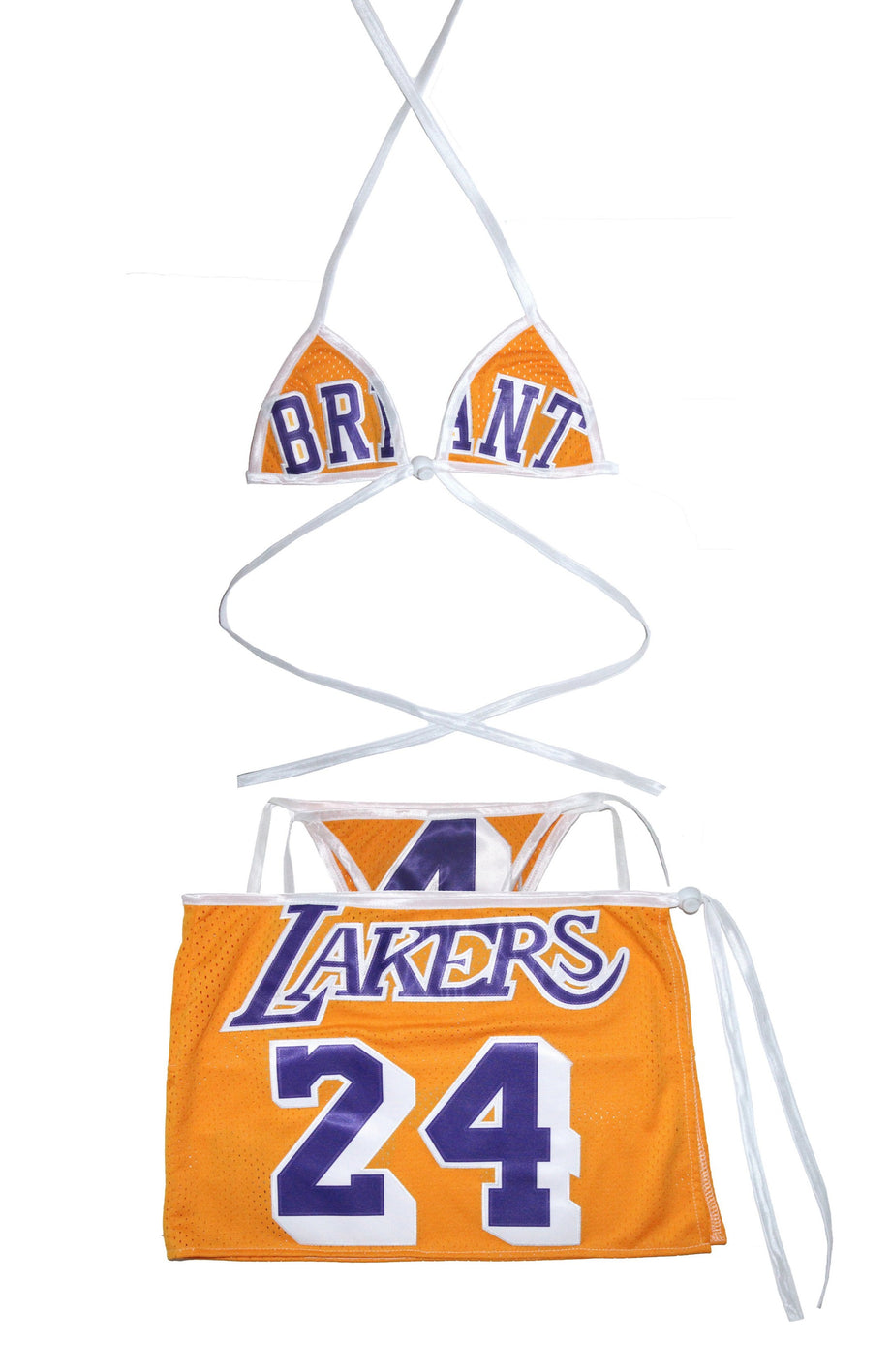 GCZ Kobe Lakers #24 Basketball Jersey Set for Men, 2-Piece