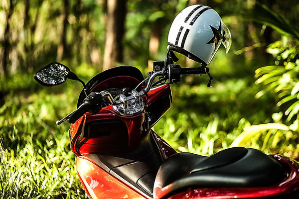 how to use motorcycle helmet lock