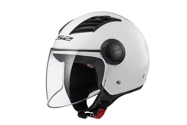 is open face motorcycle helmet safe