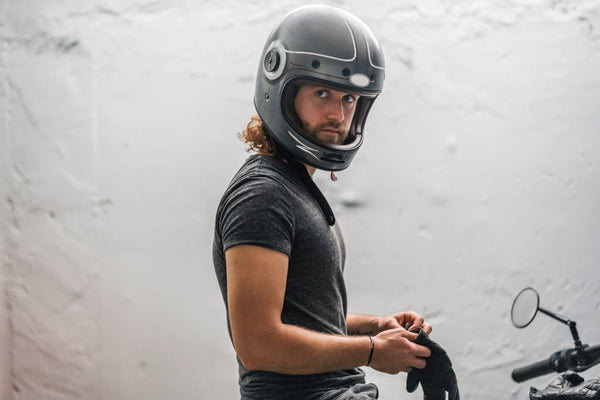 why do motorcycle helmets look so big
