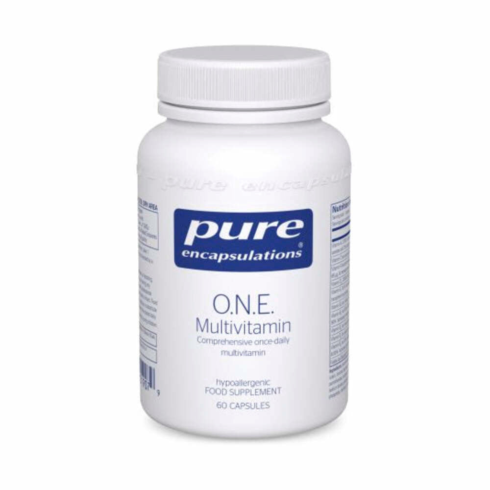 O.N.E. Multivitamin - 60 Capsules | Pure Encapsulations - Supplement Hub UK product image