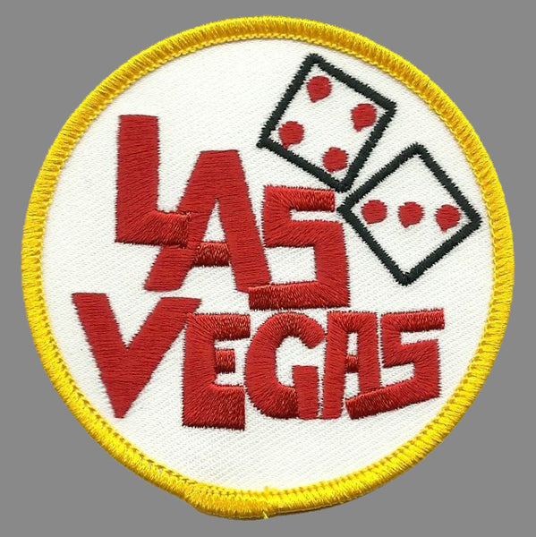 Las Vegas Patch Set - Nevada LV Script Badge 4 (5-Pack, Iron on