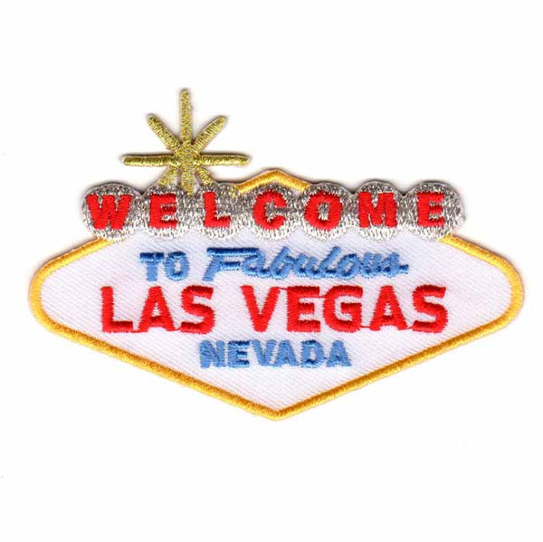 Las Vegas Patch Set - Nevada LV Script Badge 4 (5-Pack, Iron on