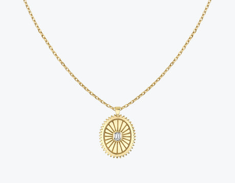 Medallions 14k Solid Gold Vrai