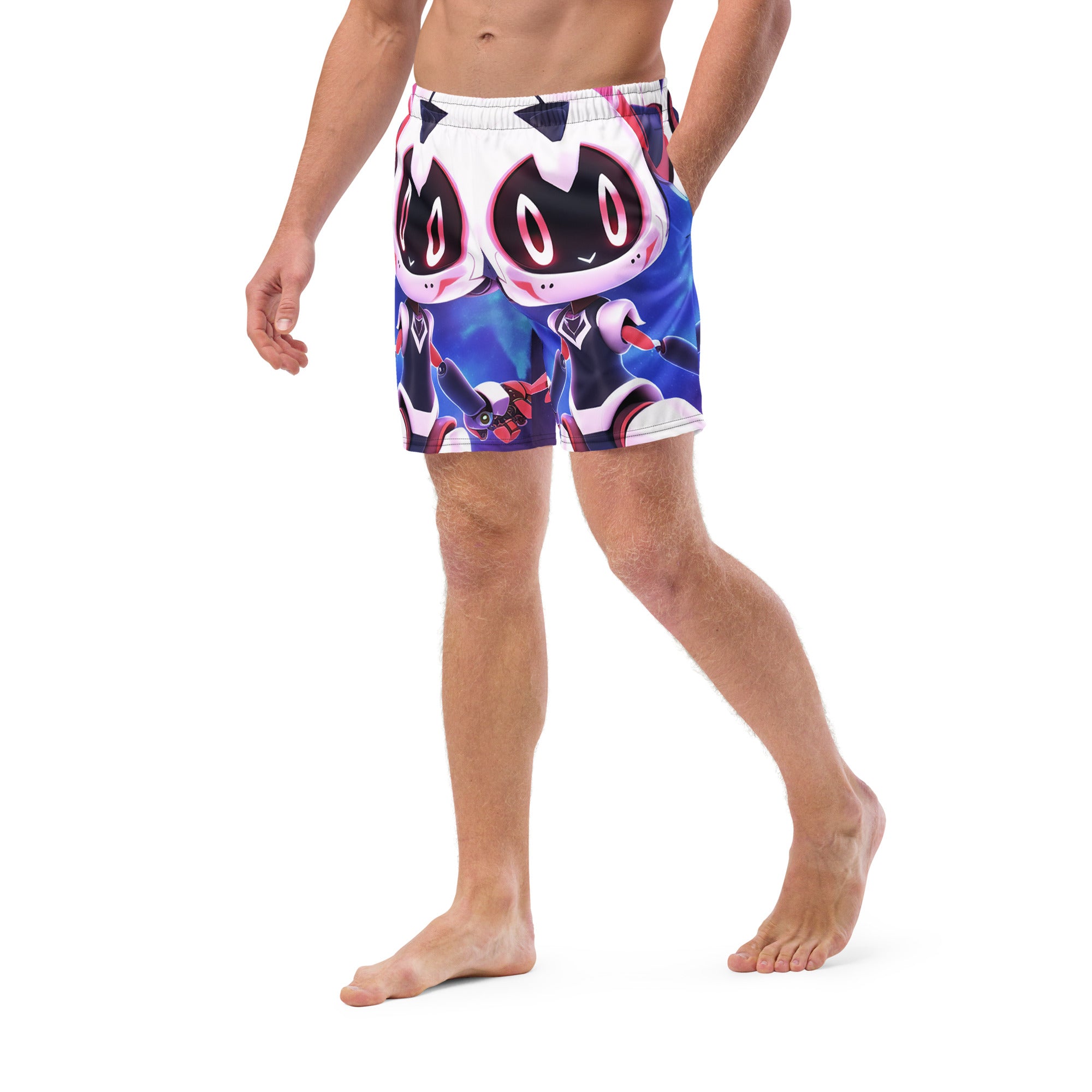 Mens swim shorts Anime Symbol  Printsycom