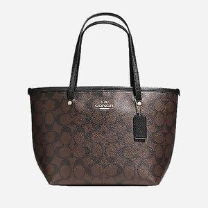 chocolate brown coach purse