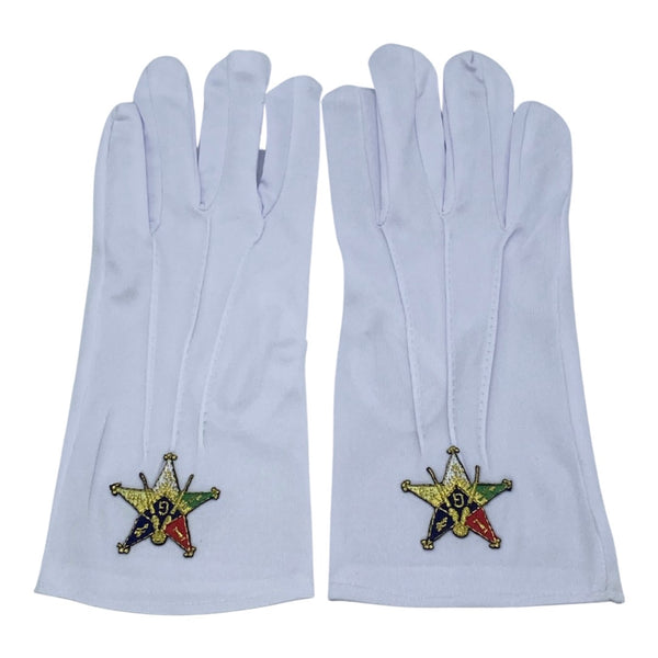 Masonic Eastern Star Gloves 