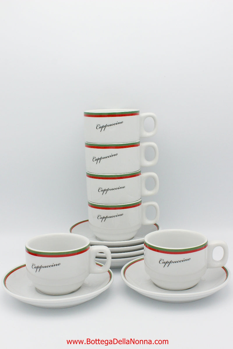 Prendi Espresso Cup Set of 6 with Saucers, Modern Style Espresso  Cups, Microwave Dishwasher Safe, Suit for Espresso Machine, 2023  Collection: Espresso Cups