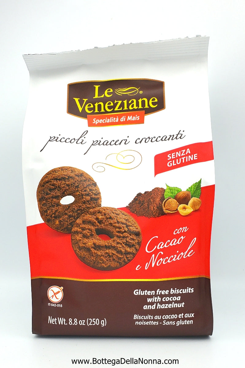 Baiocchi Cookies with Hazelnut and Cocoa Cream Snack Pack by Mulino Bianco  - 11.8 oz.