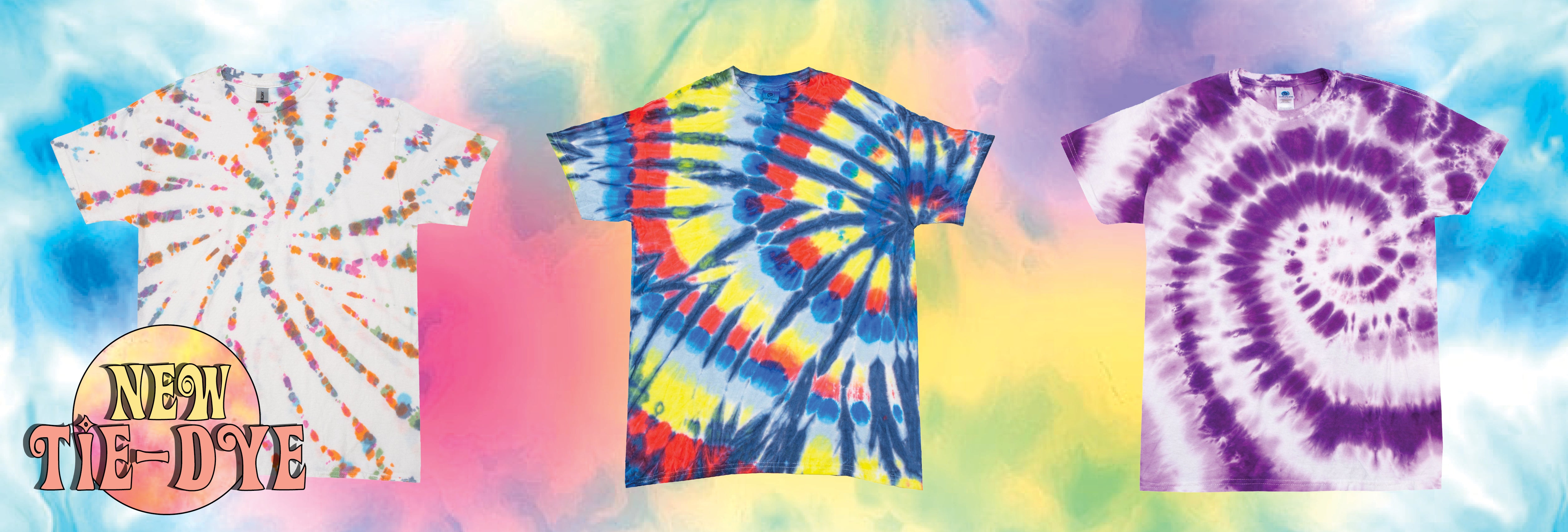 new tie dye shirts