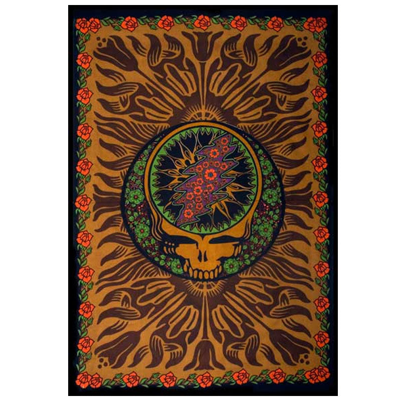 Grateful Dead Steal Your Face 3d Tapestry Hippie Shop