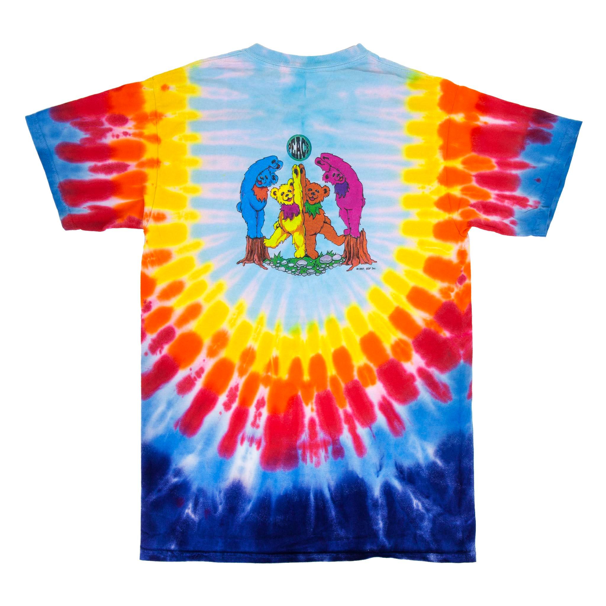 Grateful Dead Wood Bears Tie Dye T Shirt on Sale for $25.99 at ...