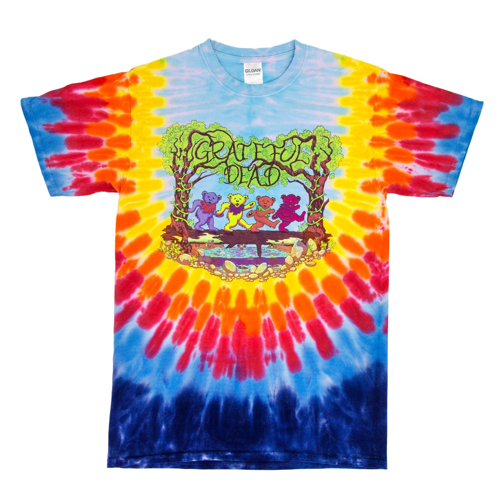 Grateful Dead Wood Bears Tie Dye T Shirt on Sale for $25.99 at ...