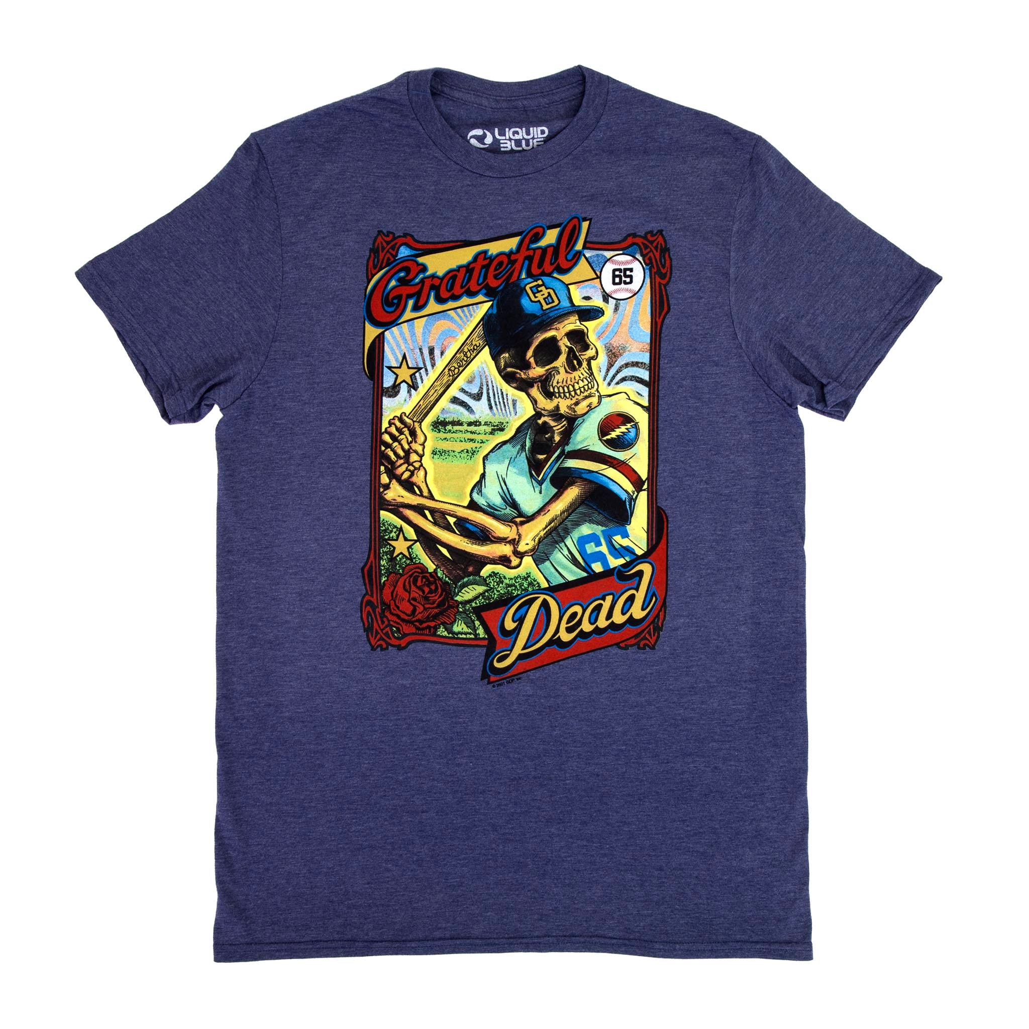 grateful dead baseball tee