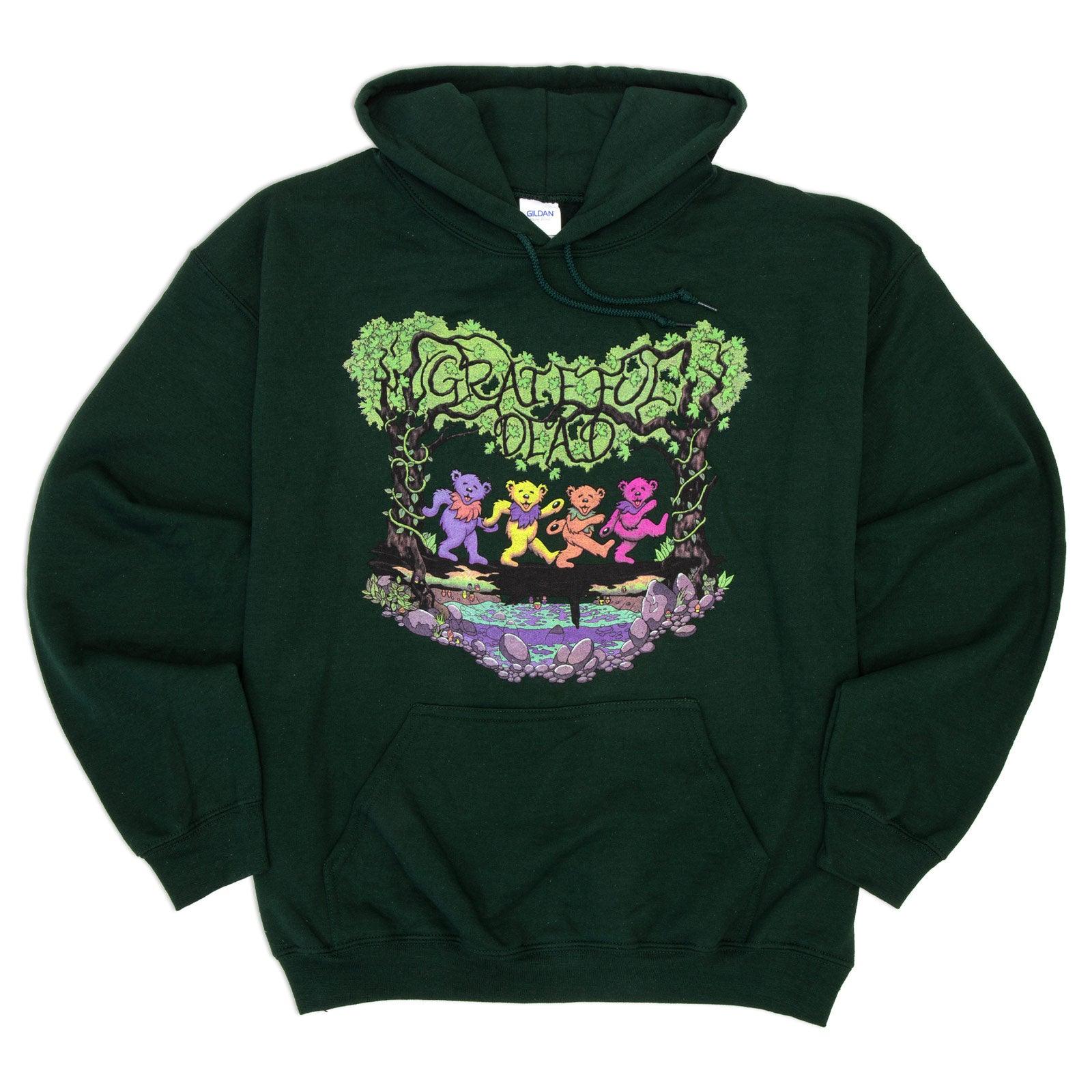 bears green hoodie