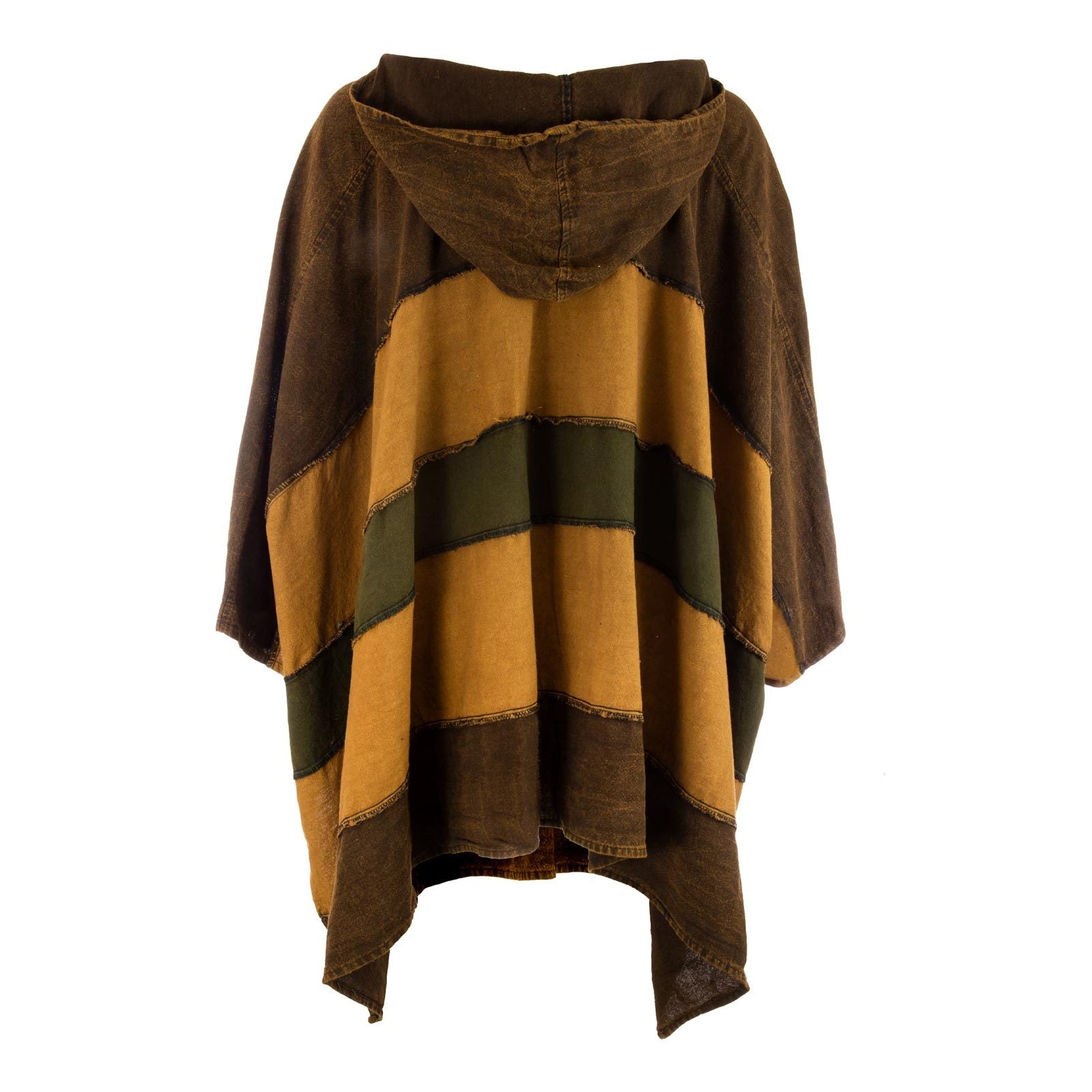 Rustic Hooded Poncho | Hippie Shop