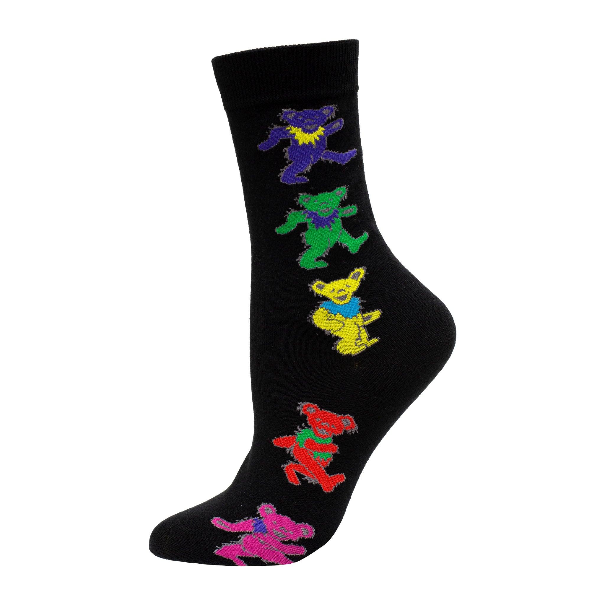 Grateful Dead Dancing Bear Women's Socks