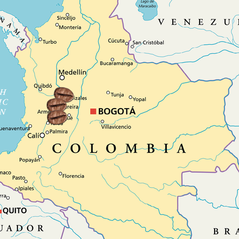 Colombia Coffee Growing Region