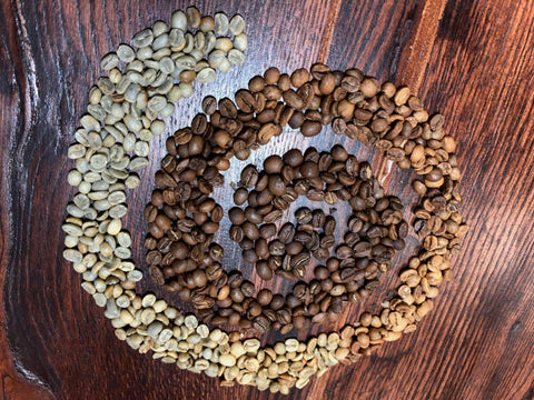 Green to Roasted coffee