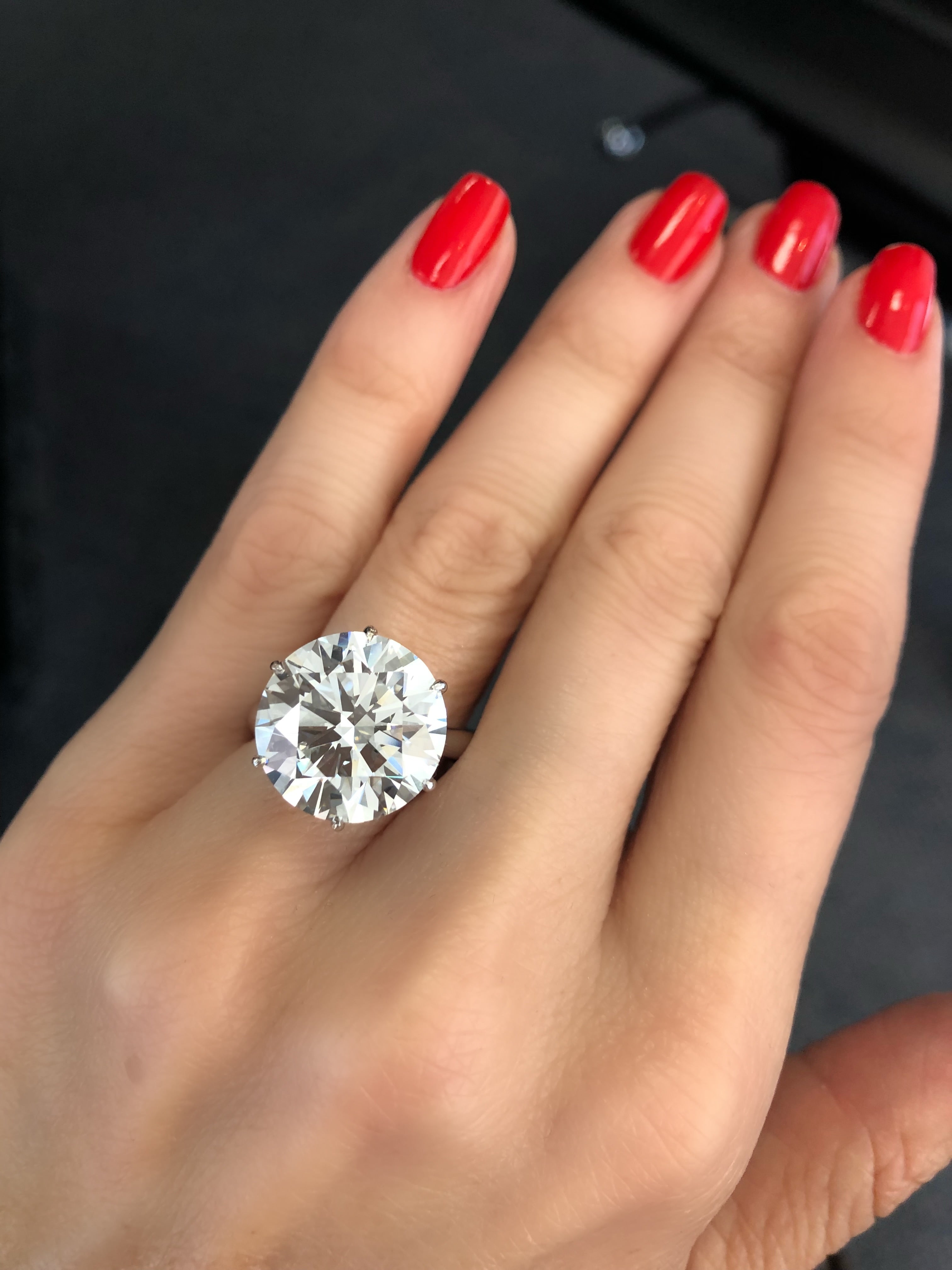 10 Carat Lab Grown Diamond Engagement Ring | Nekta New York