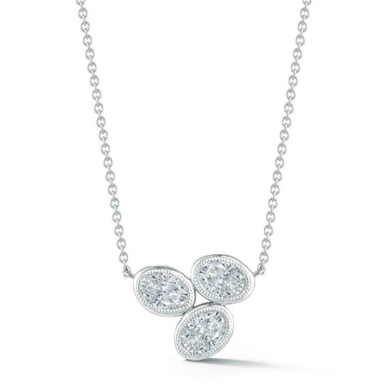 Diamond Cluster Pendant Necklace – Ring Concierge