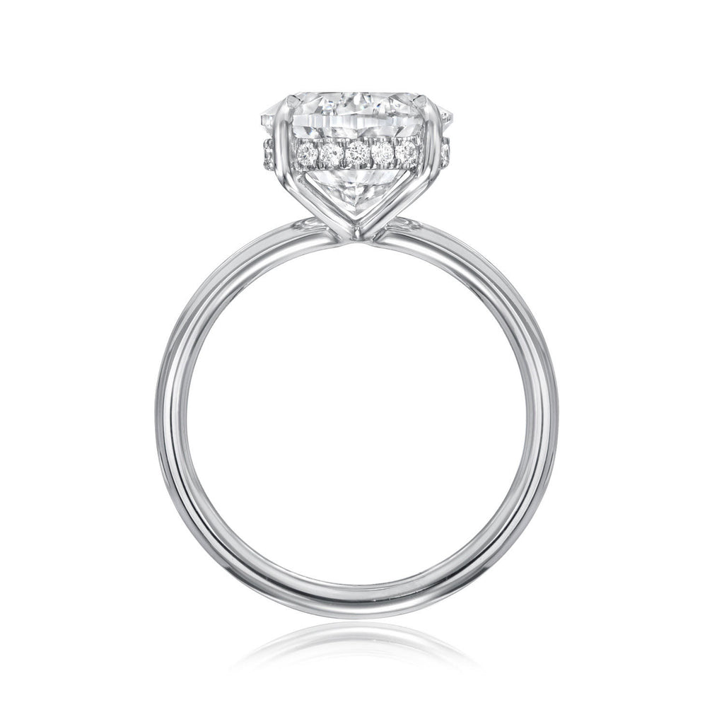 Oval Cut Diamond Engagement Ring | MDR Atelier