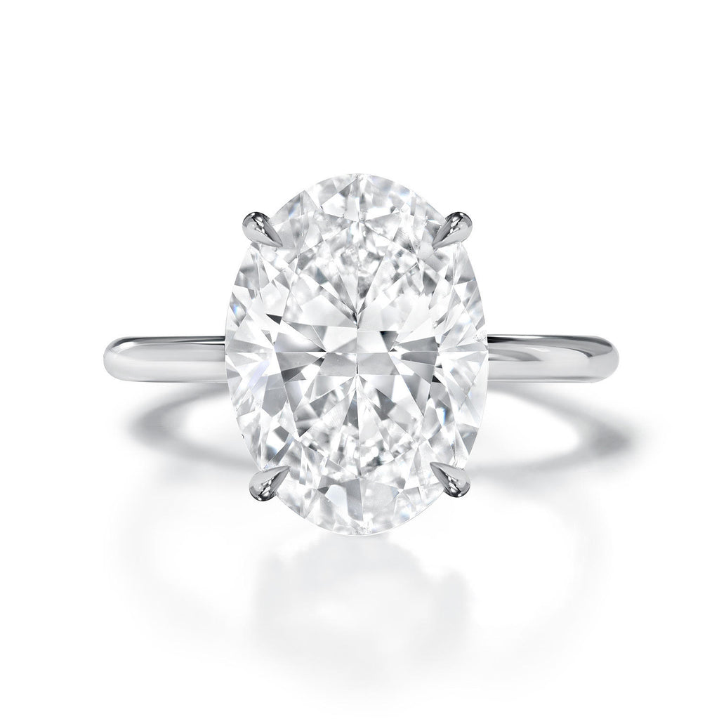 Oval Cut Diamond Engagement Ring | MDR Atelier