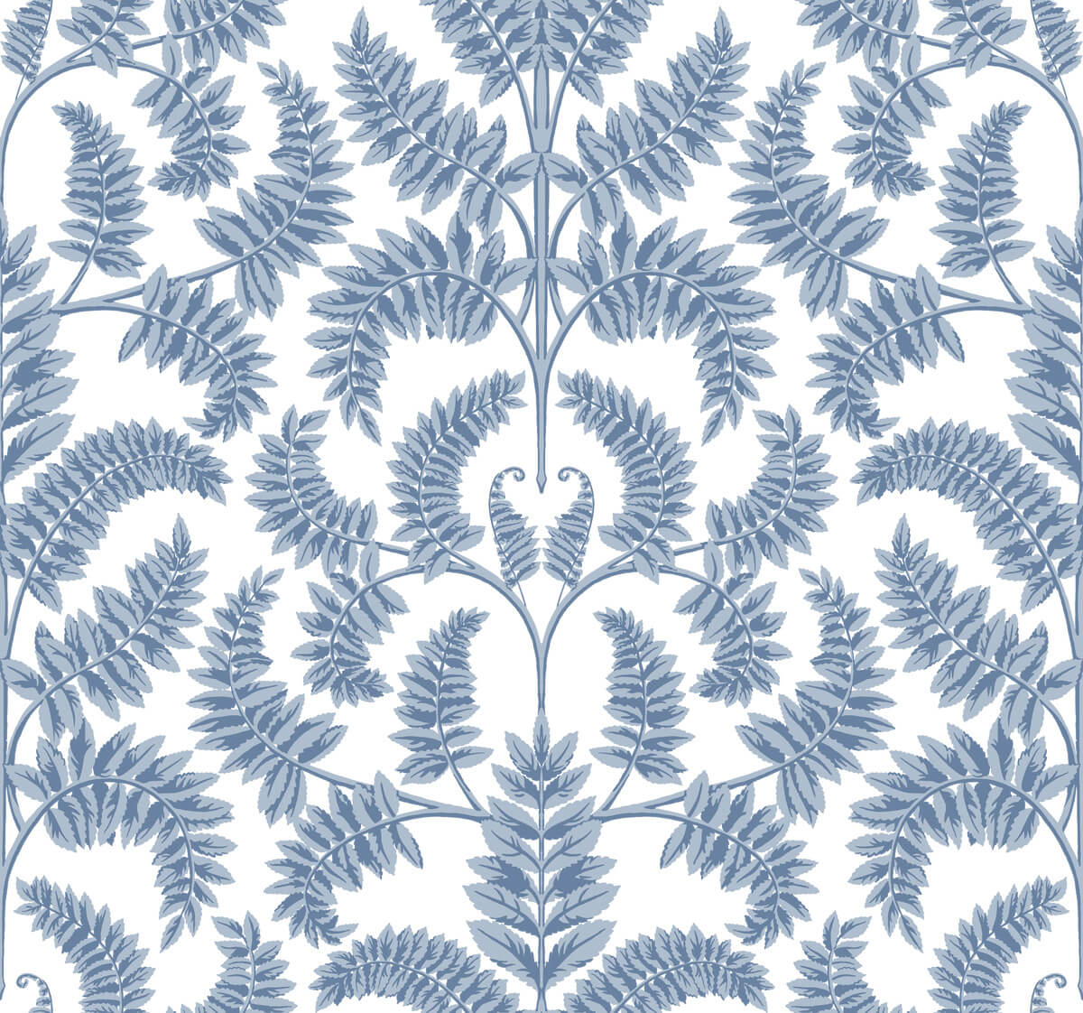 royal blue damask wallpaper