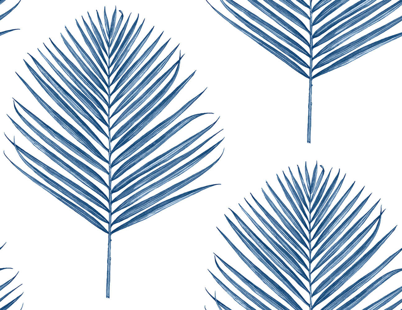 Palm Leaves by Cole  Son  Ink and Violet  Wallpaper  Wallpaper Direct