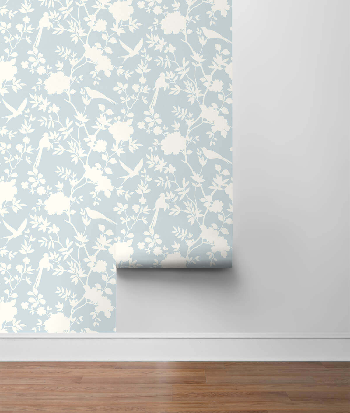 Lillian August Mono Toile Peel & Stick Wallpaper - Hampton Blue – US